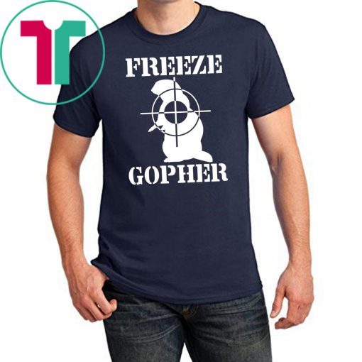 Caddyshack Freeze Gopher Shirt