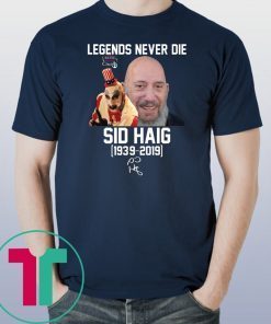 Captain Spaulding Legends never die Tee Shirt