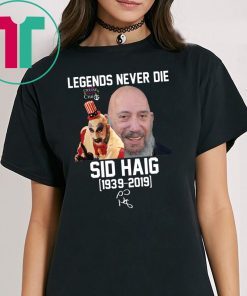 Captain Spaulding Legends never die Tee Shirt