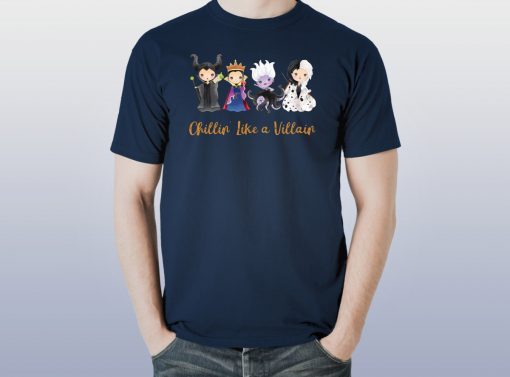 Chillin’ Like a Villain Chibi shirt