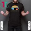 Cool Brothers Happiness Begins Vintage Shirt