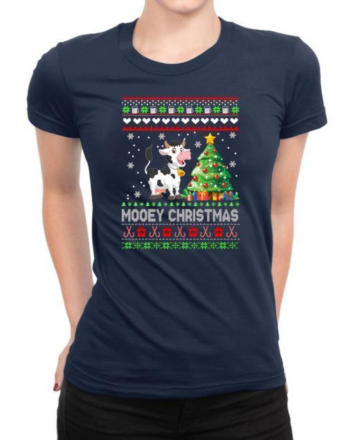 Cow Mooey Christmas sweater T-Shirt