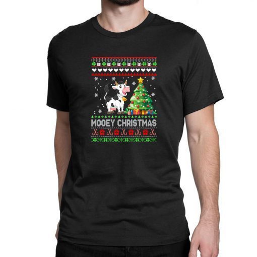 Cow Mooey Christmas sweater T-Shirt