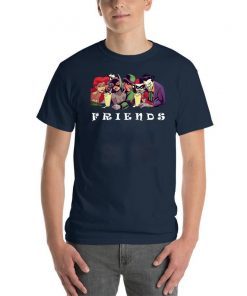 DC comics and disney characters friends Shirt