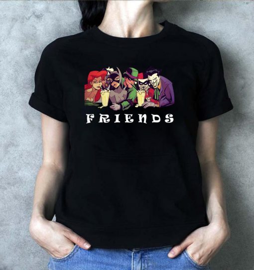 DC comics and disney characters friends Shirt