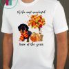 Dachshund It’s The Most Wonderful Time Of The Year Fall Autumn Maple Leaf Shirt