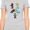 Darth maul and elsa fusion dance night king shirt