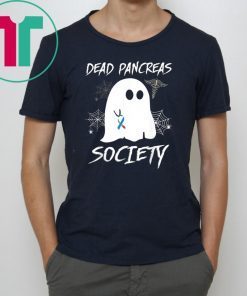 Dead Pancreas Society Boo Ghost Diabetes Awareness Halloween T-Shirt