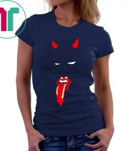 Devil rolling stones halloween shirt