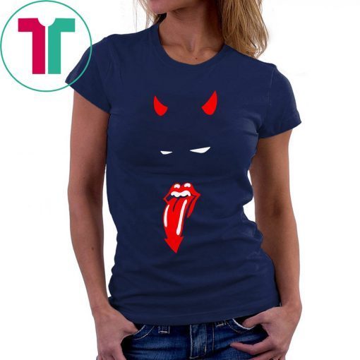 Devil rolling stones halloween shirt