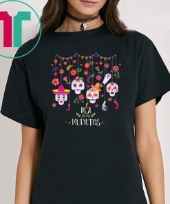 Dia De Los Muertos Hanging skulls shirt