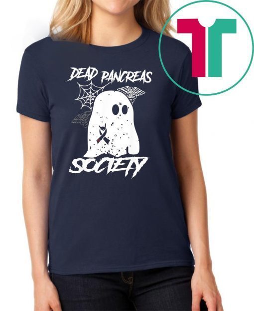 Diabetes Awareness Halloween Ghost Dead Pancreas Society T-Shirt