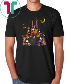 Disney Halloween Castle The Scariest Place On Earth Kids T-shirt