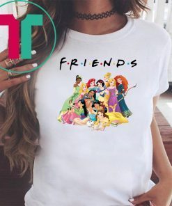 Disney princess movie friends tv show shirt