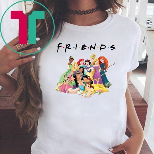 Disney princess movie friends tv show shirt