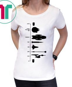 Doctor who star wars star trek science fiction spaceship timeline shirt