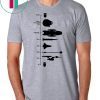 Doctor who star wars star trek science fiction spaceship timeline shirt