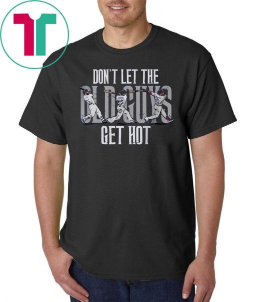 Don't Let the Old Guys Get Hot - Martin, Freese, Turner T-Shirt