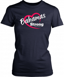 Dorian Hurricane Bahamas Strong Heart Tee Shirt