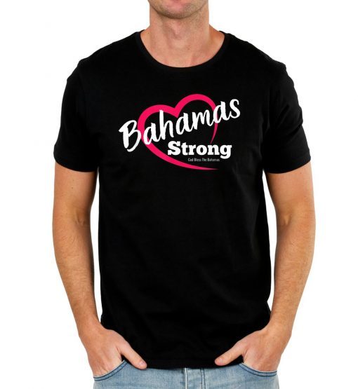 Dorian Hurricane Bahamas Strong Heart 2019 Tee Shirts