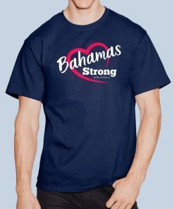 Dorian Hurricane Bahamas Strong Heart Tee Shirts