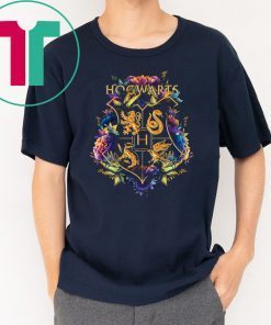 Floral house crests the wizarding world harry potter Shirt