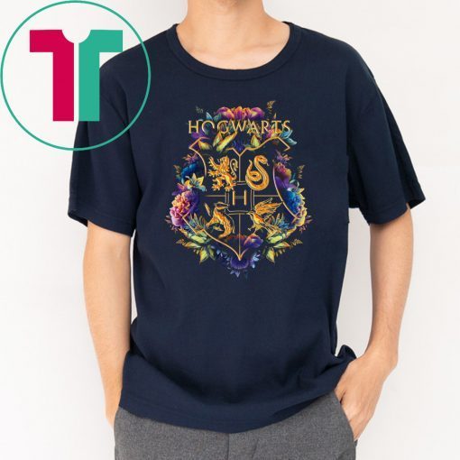 Floral house crests the wizarding world harry potter Shirt