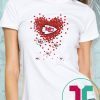 Flying heart stock kansas city chiefs shirt