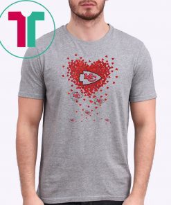 Flying heart stock kansas city chiefs shirt