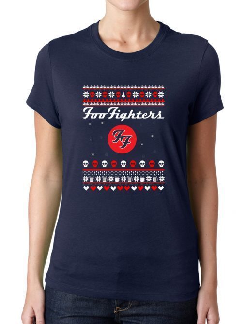 Foo Fighters Christmas Tee Shirt