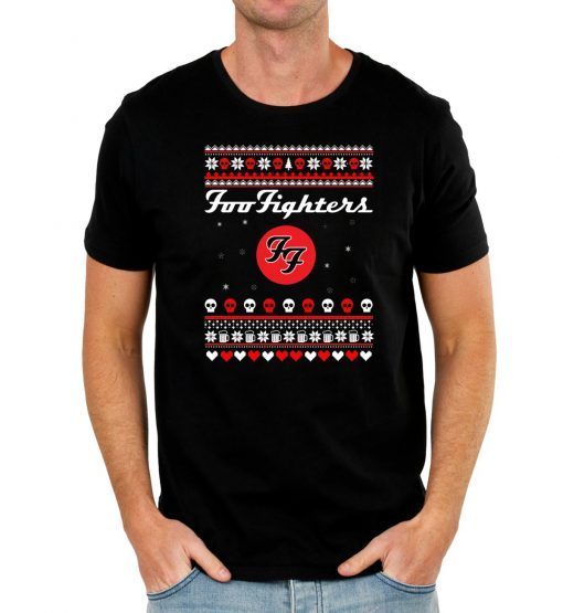 Foo Fighters Christmas Tee Shirt