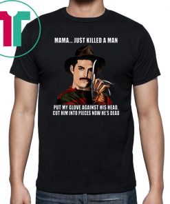 Freddie Mercury In Freddy Krueger Costume Bohemian Rhapsody T-shirt