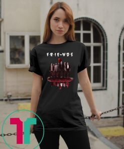 Friends tv show IT chapter two characters friends reflection shirt