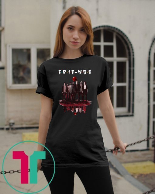 Friends tv show IT chapter two characters friends reflection shirt