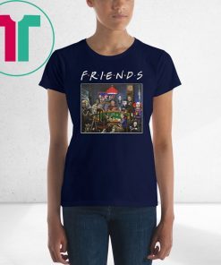 Friends tv show slashers playing poker shirt