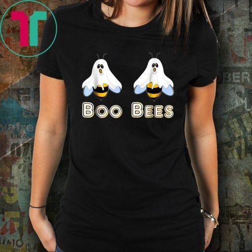 Funny Halloween Shirt For Women Boo Bees T Shirt Gift