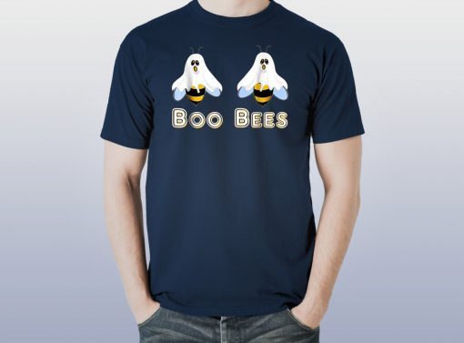 Funny Halloween Shirt For Women Boo Bees T Shirt Gift