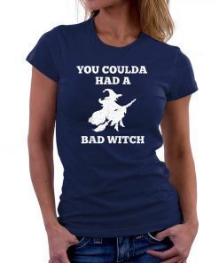 Funny Halloween Witch Shirt You Coulda Had A Bad Witch Gift T-Shirt