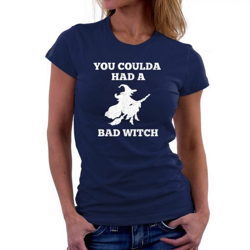 Funny Halloween Witch Shirt You Coulda Had A Bad Witch Gift T-Shirt