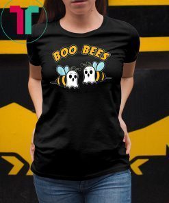 Halloween Boo Bees Honey Bee Ghost Funny Beekeeper Gift T-Shirt