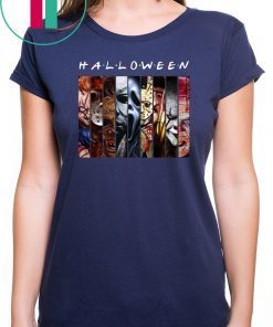 Halloween Friends Horror Characters Tee Shirt