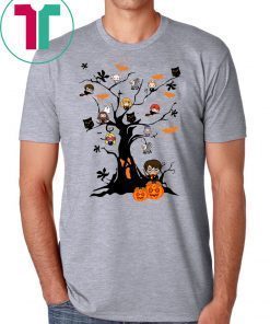 Halloween Harry Potter Tree Classic Tee Shirt For Mens Womens