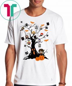 Halloween Harry Potter Tree T-Shirt Limited Edition