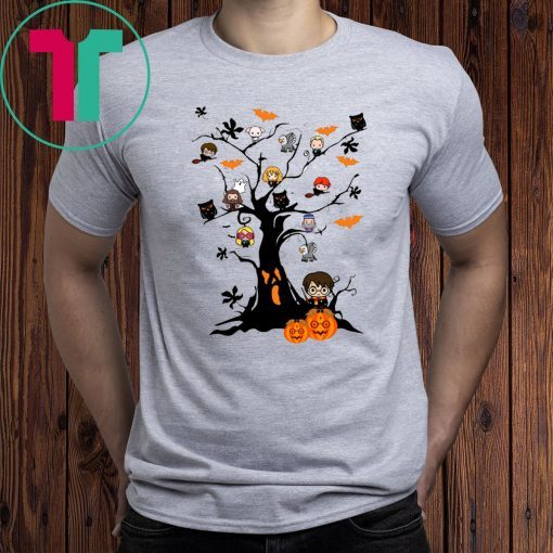 Halloween Harry Potter Tree 2019 T-Shirt