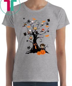 Halloween Harry Potter Tree T-Shirt Limited Edition