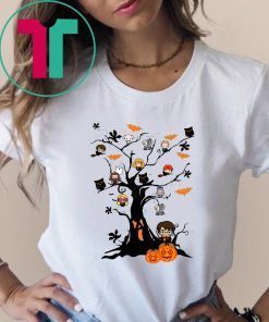 Halloween Harry Potter Tree 2019 T-Shirt