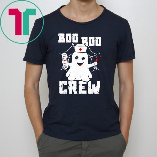 Halloween boo boo crew ghost nurse shirt