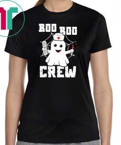 Halloween boo boo crew ghost nurse shirt