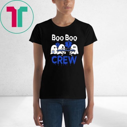 Halloween boo boo crew ghost paramedic shirt