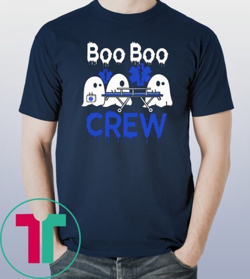 Halloween boo boo crew ghost paramedic shirt